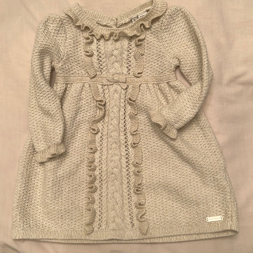 Shimmery Ruffle Dress size 12 months